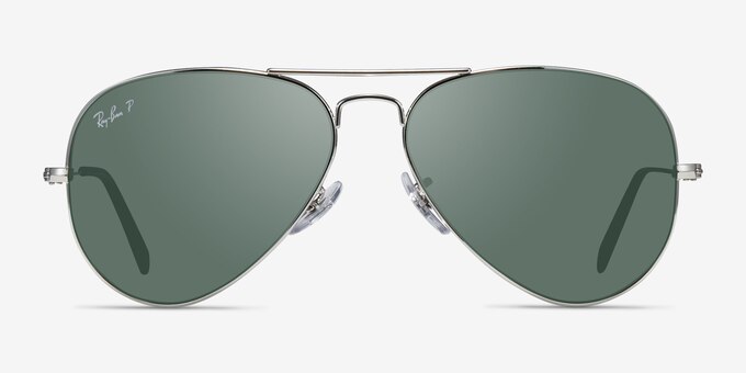 Ray-Ban RB3025 Aviator Silver Metal Sunglass Frames