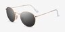 Ray-Ban RB3447 Round Arista MetalSunglass Frames from EyeBuyDirect, Angle View
