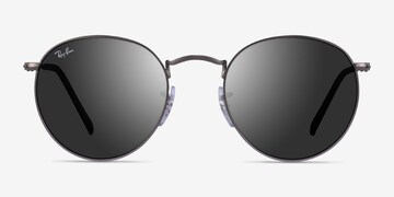 snorkel Ongelijkheid Maken Ray-Ban RB3447 Round - Round Matte Gunmetal Frame Prescription Sunglasses |  Eyebuydirect