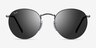 Ray-Ban RB3447 Round Matte Gunmetal MetalSunglass Frames from EyeBuyDirect, Front View