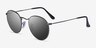Ray-Ban RB3447 Round Matte Gunmetal MetalSunglass Frames from EyeBuyDirect, Angle View