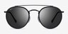 Ray-Ban RB3647N Round Black MetalSunglass Frames from EyeBuyDirect, Front View