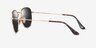 Ray-Ban RB3548N Arista MetalSunglass Frames from EyeBuyDirect, Side View