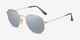 Ray-Ban RB3548N Arista Green Métal Soleil de Lunette de vue d'EyeBuyDirect, Vue d'Angle