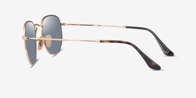 Ray-Ban RB3548N Arista Green Métal Soleil de Lunette de vue d'EyeBuyDirect, Vue de Côté