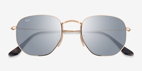 Ray-Ban RB3548N Arista Green Métal Soleil de Lunette de vue d'EyeBuyDirect, Vue Rapprochée