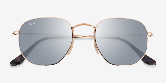 Ray-Ban RB3548N Arista Green MetalSunglass Frames from EyeBuyDirect, Closed View