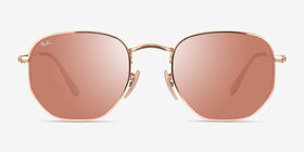 Ray-Ban RB3548N Arista Brown Métal Soleil de Lunette de vue d'EyeBuyDirect, Vue de Face