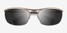 Ray-Ban RB3119 Gold MetalSunglass Frames from EyeBuyDirect, Closed View