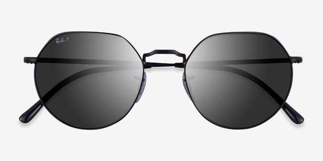 Ray-Ban RB3565 Jack Black MetalSunglass Frames from EyeBuyDirect, Closed View