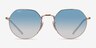 Ray-Ban RB3565 Jack Gold MetalSunglass Frames from EyeBuyDirect, Front View