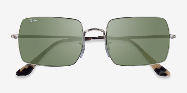 Ray-Ban RB1969 Silver MetalSunglass Frames from EyeBuyDirect, Closed View