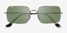 Ray-Ban RB1969 Silver MetalSunglass Frames from EyeBuyDirect, Closed View