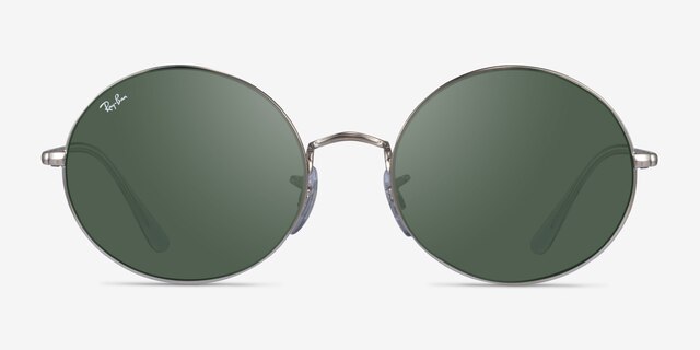 Ray-Ban RB1970 Silver Clear MetalSunglass Frames from EyeBuyDirect, Front View
