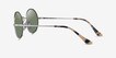 Ray-Ban RB1970 Silver Ivory Tortoise MetalSunglass Frames from EyeBuyDirect, Side View