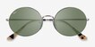 Ray-Ban RB1970 Silver Ivory Tortoise MetalSunglass Frames from EyeBuyDirect, Closed View