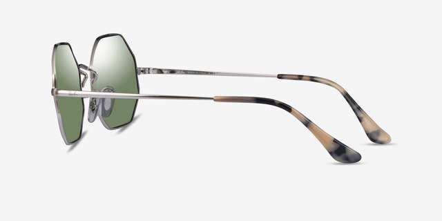 Ray-Ban RB1972 Silver MetalSunglass Frames from EyeBuyDirect, Side View