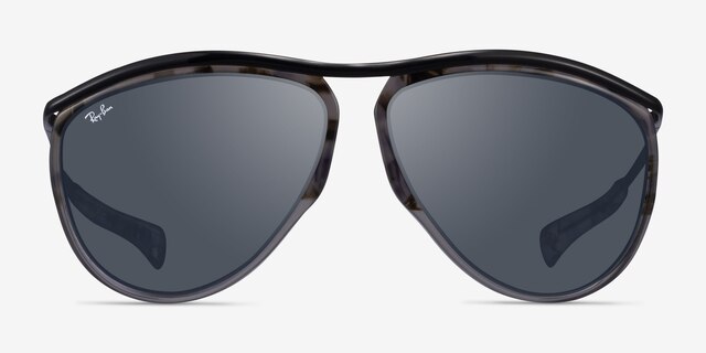 Ray-Ban RB2219 Havana MetalSunglass Frames from EyeBuyDirect, Front View