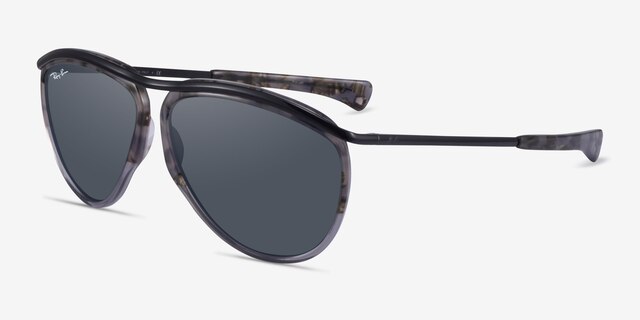 Ray-Ban RB2219 Havana MetalSunglass Frames from EyeBuyDirect, Angle View
