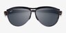 Ray-Ban RB2219 Havana MetalSunglass Frames from EyeBuyDirect, Closed View