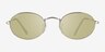 Ray-Ban RB3547 Silver Gray MetalSunglass Frames from EyeBuyDirect, Front View
