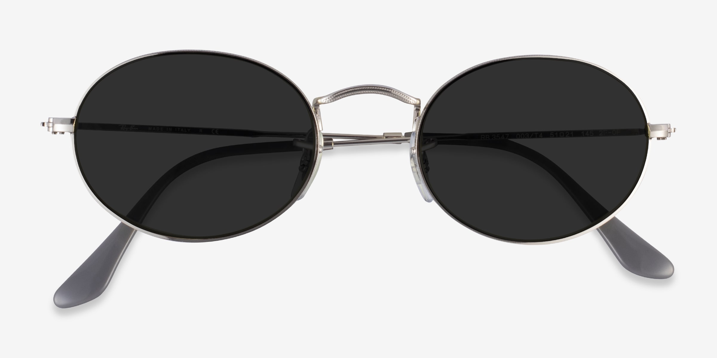 Ray-Ban RB3547 - Oval Gold Frame Prescription Sunglasses  display picture 2