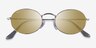 Ray-Ban RB3547 Silver MetalSunglass Frames from EyeBuyDirect, Closed View