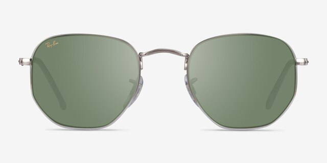 Ray-Ban RB3548 Silver MetalSunglass Frames from EyeBuyDirect, Front View