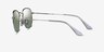 Ray-Ban RB3548 Silver MetalSunglass Frames from EyeBuyDirect, Side View