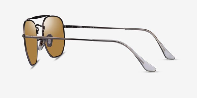 Ray-Ban RB3648 Gunmetal MetalSunglass Frames from EyeBuyDirect, Side View