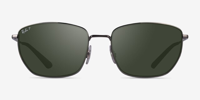 Ray-Ban RB3653 Gunmetal MetalSunglass Frames from EyeBuyDirect, Front View
