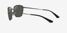 Ray-Ban RB3653 Gunmetal MetalSunglass Frames from EyeBuyDirect, Side View
