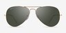 Ray-Ban RB3025 Aviator Arista MetalSunglass Frames from EyeBuyDirect, Front View
