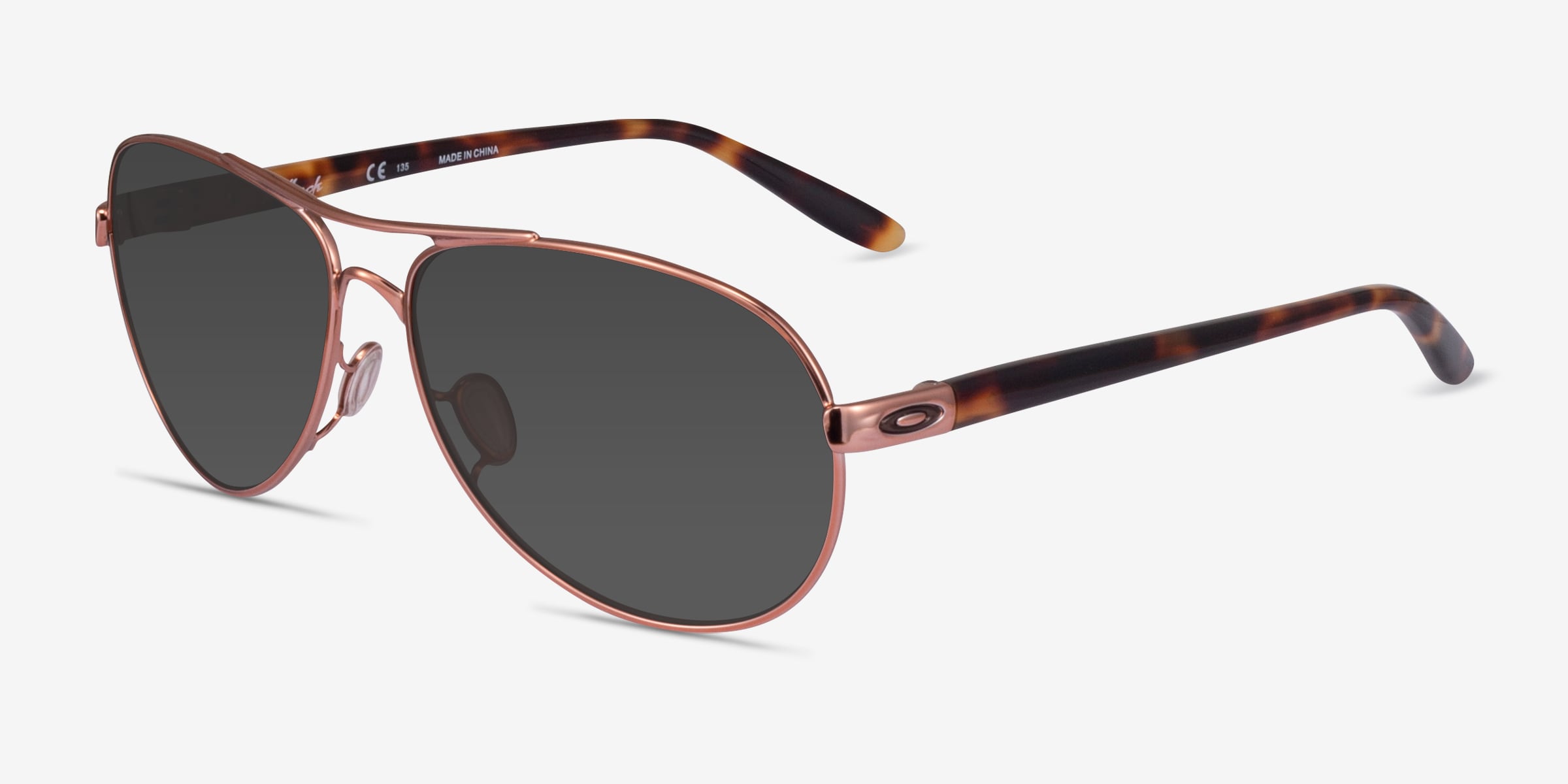 Oakley Feedback Silver & Black Aviator Sunglasses OO4079 FEEDBACK Sunglasses - Oakley Authorized Retailer  main image 2