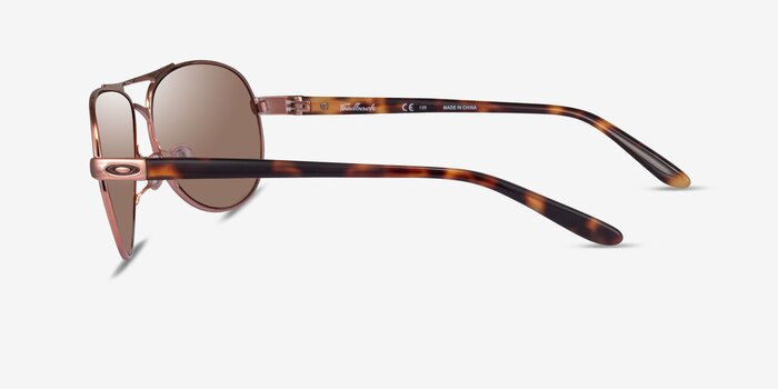 Oakley Feedback Rose Gold Metal Sunglass Frames from EyeBuyDirect