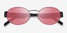 ARNETTE Lars Matte Brushed Gunmetal MetalSunglass Frames from EyeBuyDirect, Closed View