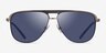 ARNETTE Holboxx Brushed Gunmetal MetalSunglass Frames from EyeBuyDirect, Front View