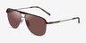 ARNETTE Holboxx Matte Brown MetalSunglass Frames from EyeBuyDirect, Angle View