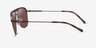 ARNETTE Holboxx Matte Brown MetalSunglass Frames from EyeBuyDirect, Side View