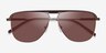 ARNETTE Holboxx Matte Brown MetalSunglass Frames from EyeBuyDirect, Closed View