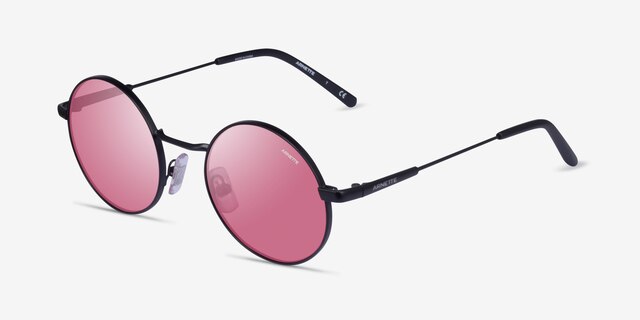 ARNETTE Drophead Matte Black MetalSunglass Frames from EyeBuyDirect, Angle View