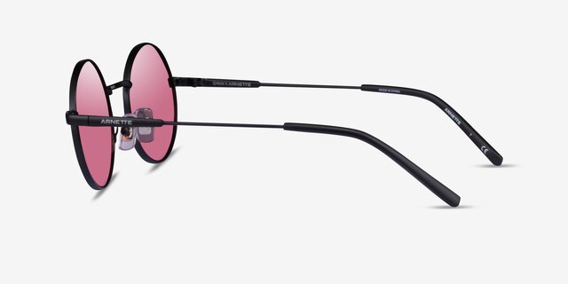 ARNETTE Drophead Matte Black MetalSunglass Frames from EyeBuyDirect, Side View