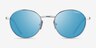 ARNETTE AN3084 The Professional Brushed Silver MetalSunglass Frames from EyeBuyDirect, Front View