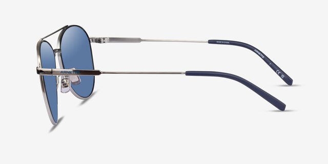 ARNETTE Sidecar Silver MetalSunglass Frames from EyeBuyDirect, Side View