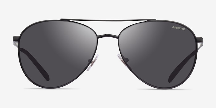 ARNETTE Sidecar Matte Black Metal Sunglass Frames from EyeBuyDirect