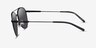ARNETTE Sidecar Matte Black MetalSunglass Frames from EyeBuyDirect, Side View