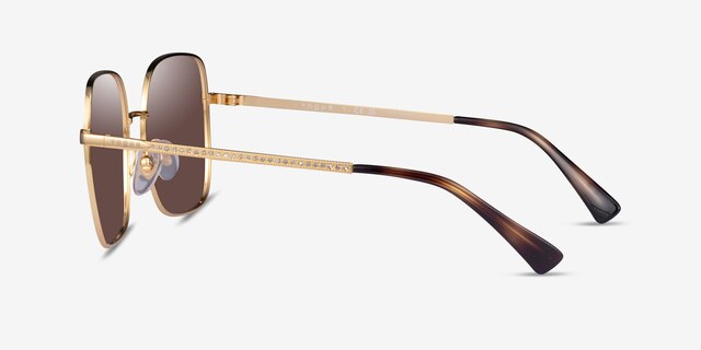 Vogue Eyewear VO4175SB Gold MetalSunglass Frames from EyeBuyDirect, Side View