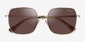 Vogue Eyewear VO4175SB Gold MetalSunglass Frames from EyeBuyDirect, Closed View