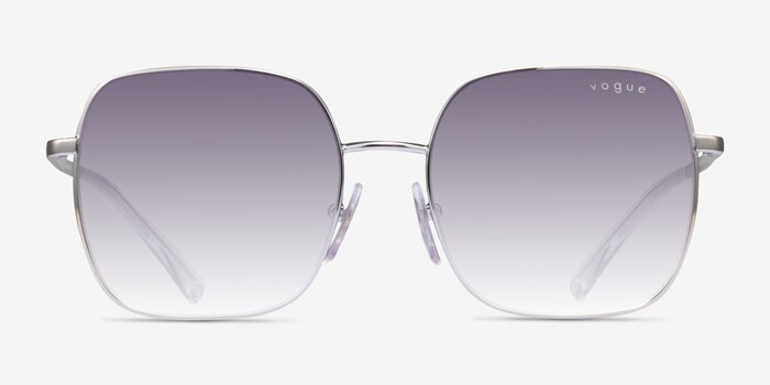 Vogue Eyewear VO4175SB Silver Metal Sunglass Frames from EyeBuyDirect