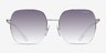 Vogue Eyewear VO4175SB Silver MetalSunglass Frames from EyeBuyDirect, Front View